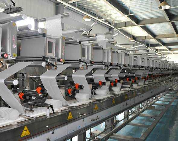 WT-IF12/20 STANDARD BABY WIPES PRODUCTION LINE